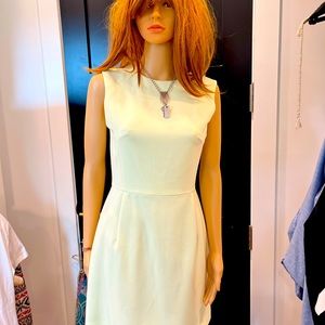 Muted yellow brand new with tags French connection dress size extra small
